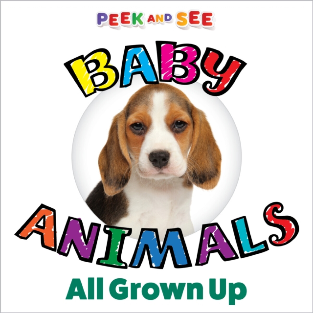 Kniha Peek and See Baby Animals All Grown Up