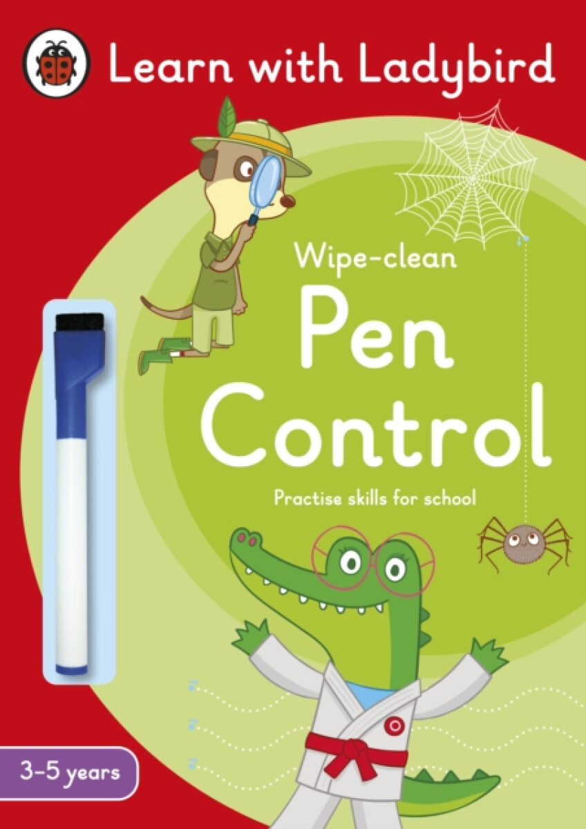 Kniha Pen Control: A Learn with Ladybird Wipe-Clean Activity Book 3-5 years