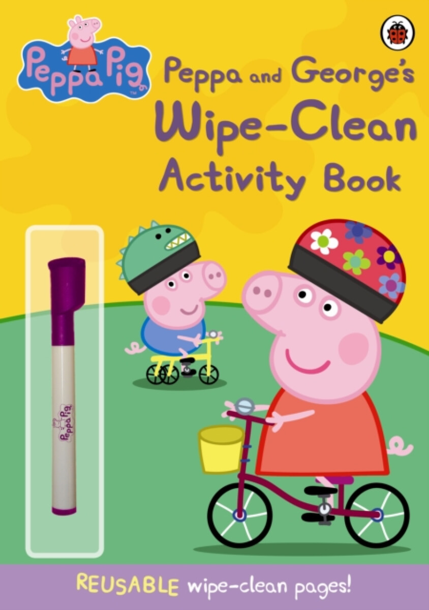 Kniha Peppa Pig: Peppa and George's Wipe-Clean Activity Book