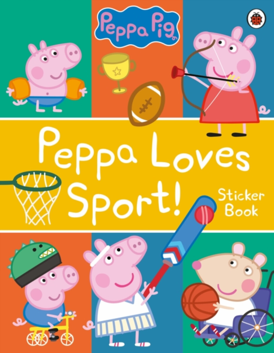 Kniha Peppa Pig: Peppa Loves Sport! Sticker Book