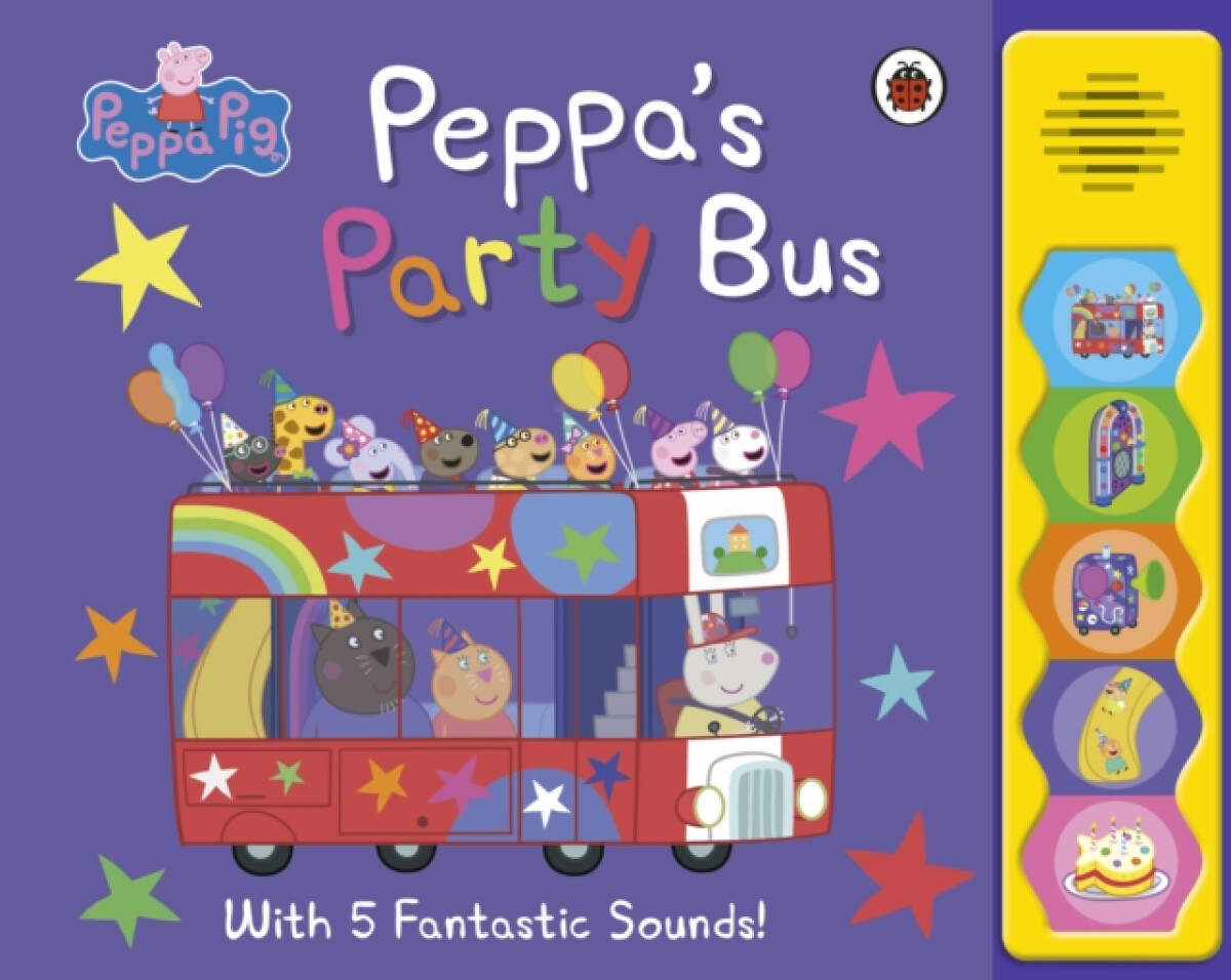 Kniha Peppa Pig: Peppa's Party Bus!