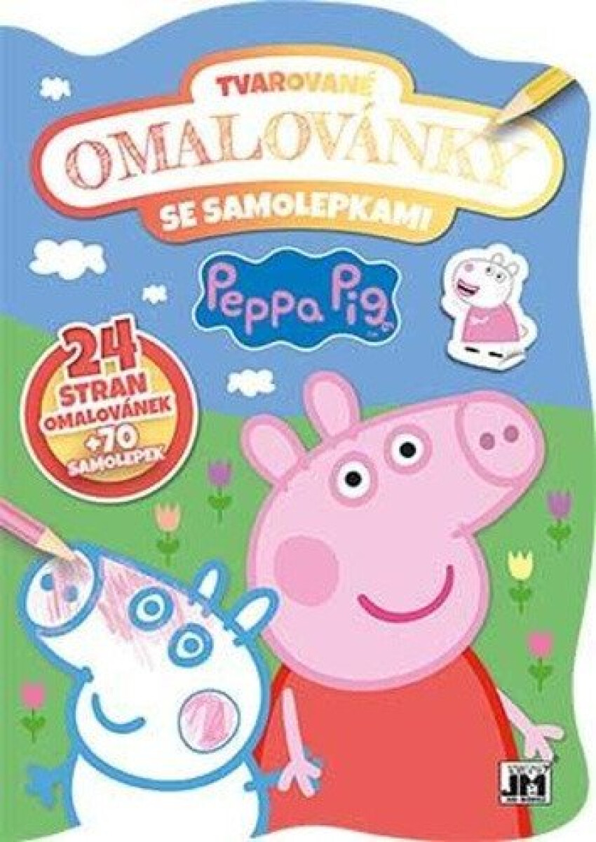 Kniha Tvarované omalovánky