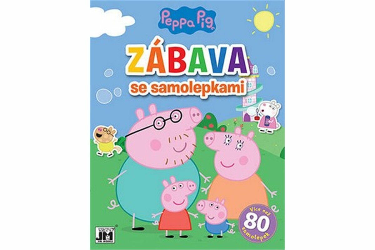 Kniha Zábava se samolepkami