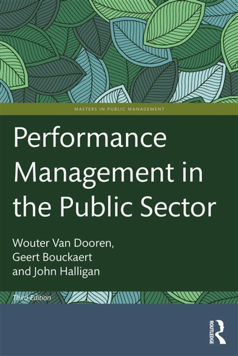 Kniha Performance Management in the Public Sector