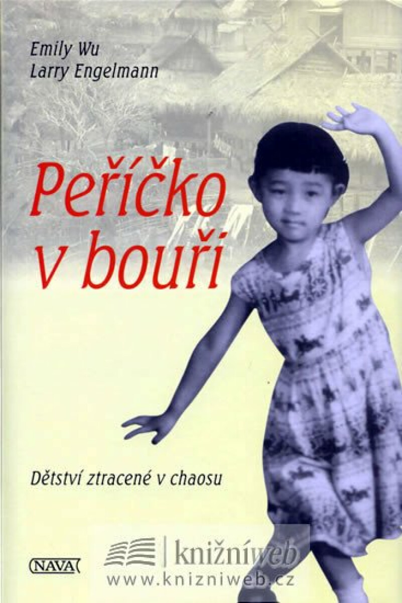 Kniha Peříčko v bouři (poškozená)