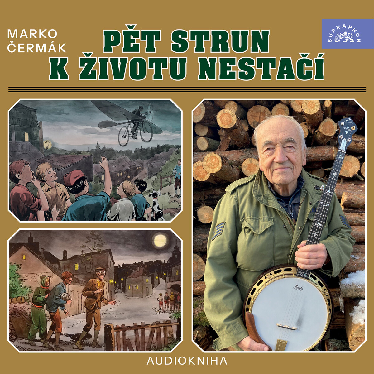 Levně Pět strun k životu nestačí - Marko Čermák - audiokniha