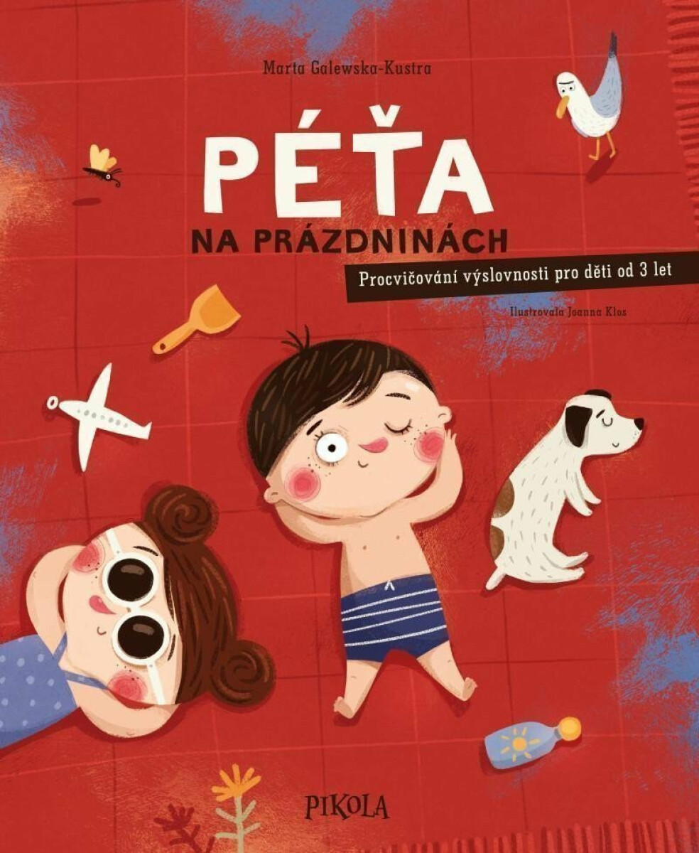 Kniha Péťa na prázdninách