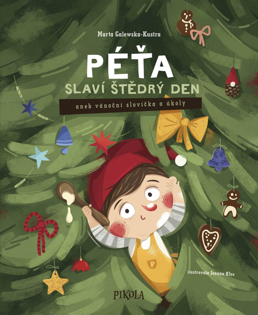 Kniha Péťa slaví Štědrý den