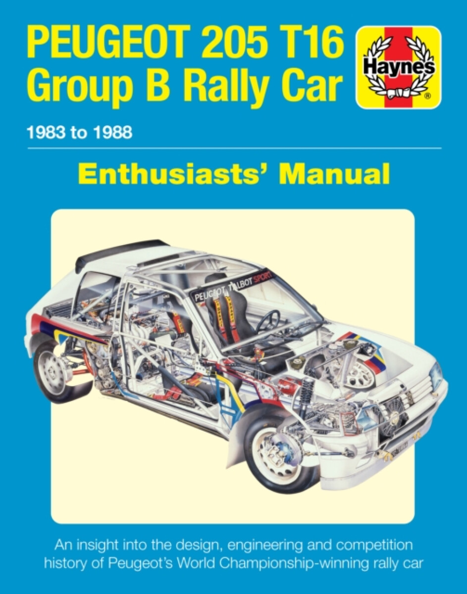Kniha Peugeot 205 T16 Group B Rally Car