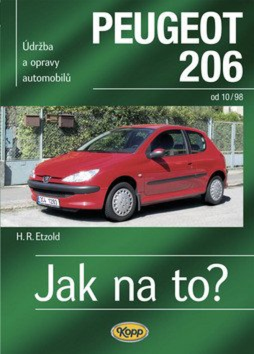 Kniha Peugeot 206 od 10/98