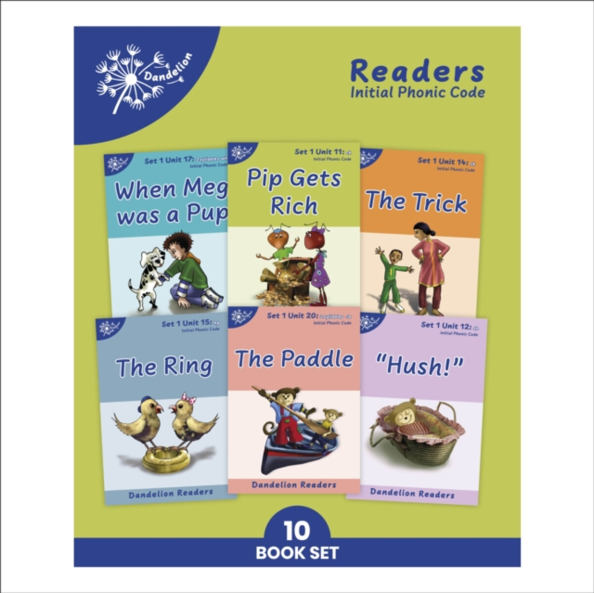 Kniha Phonic Books Dandelion Readers Set 1 Units 11-20