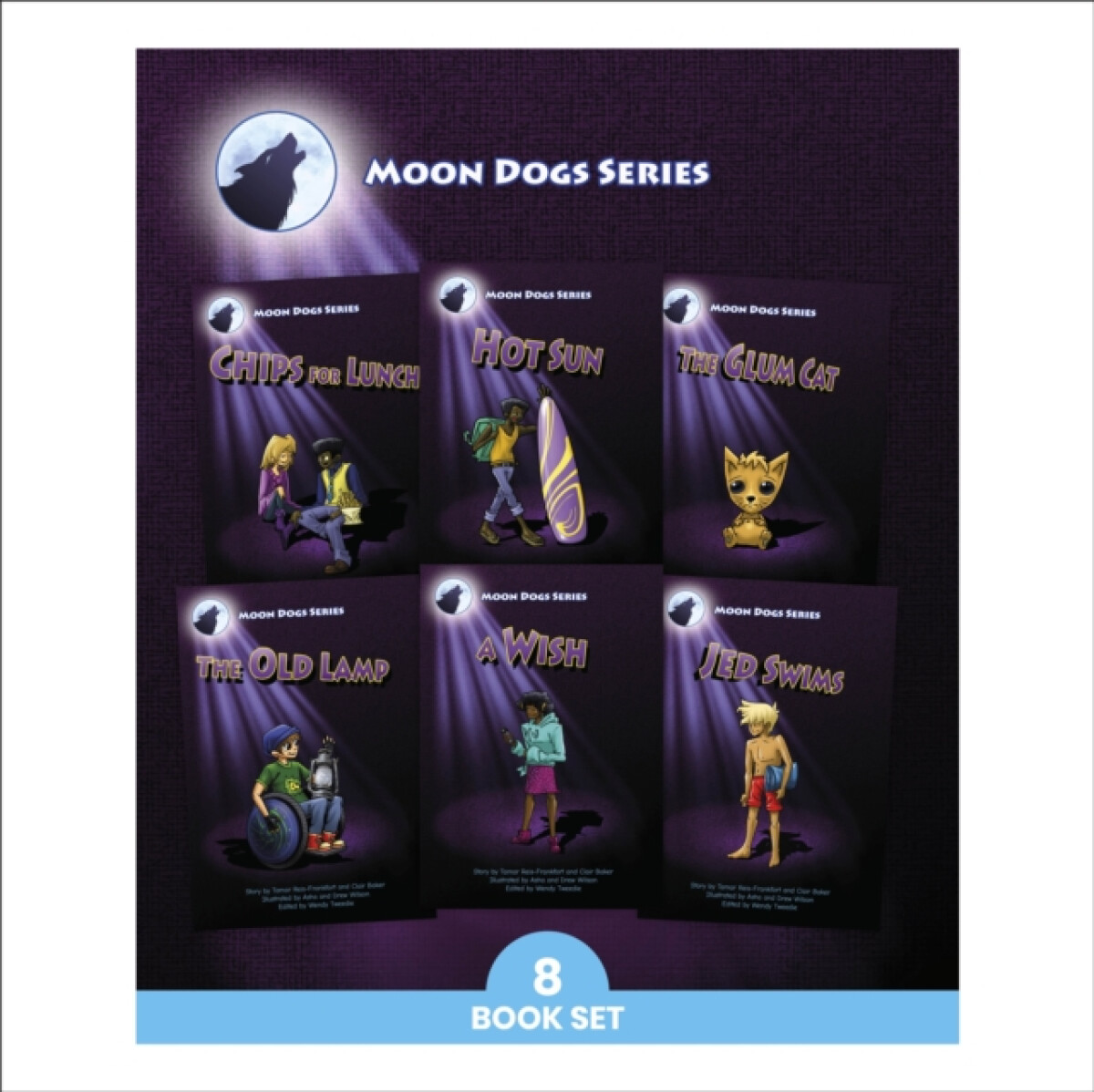 Kniha Phonic Books Moon Dogs Set 2