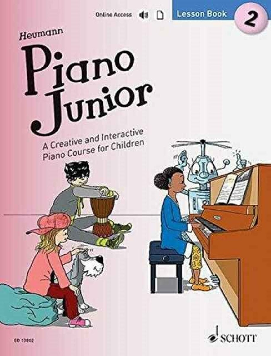 Kniha Piano Junior - Lesson Book 2
