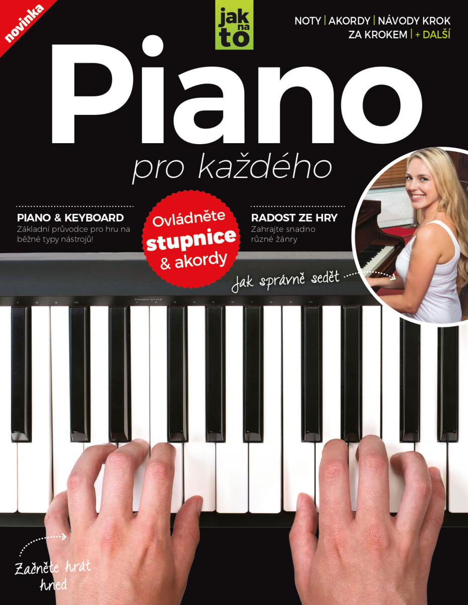 Kniha Piano pro každého – druhé vydání