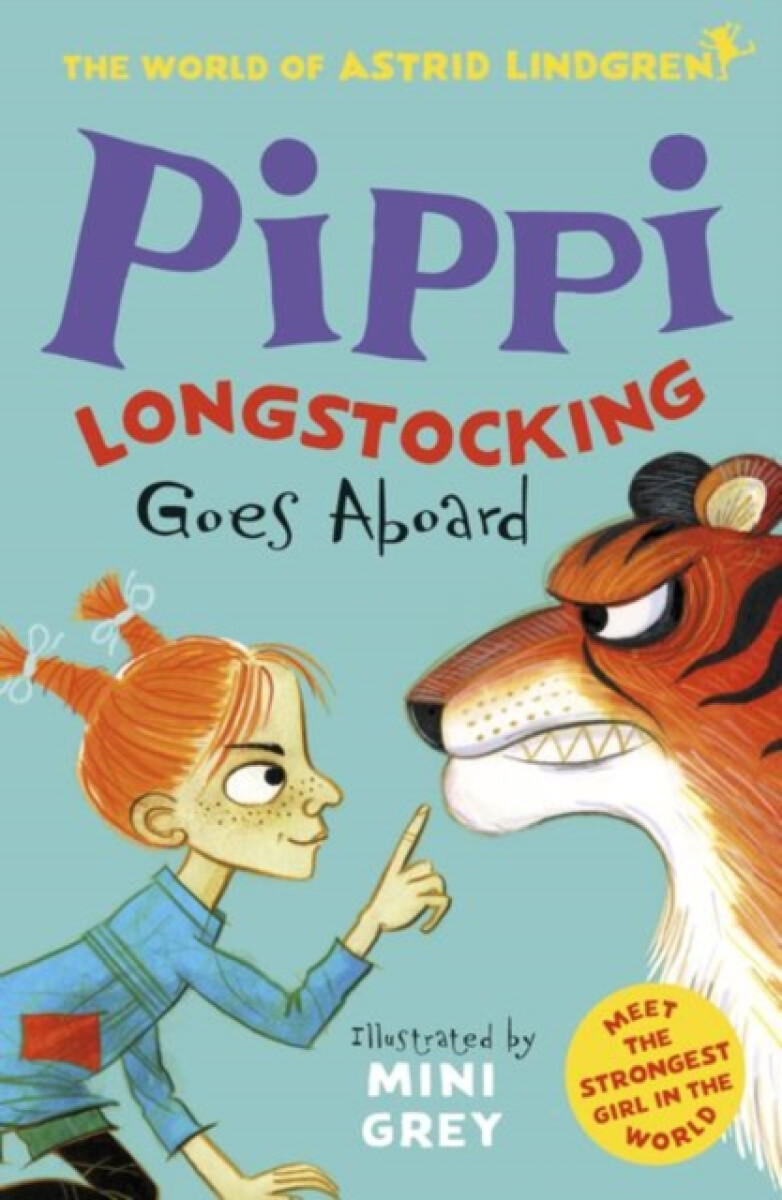 Kniha Pippi Longstocking Goes Aboard