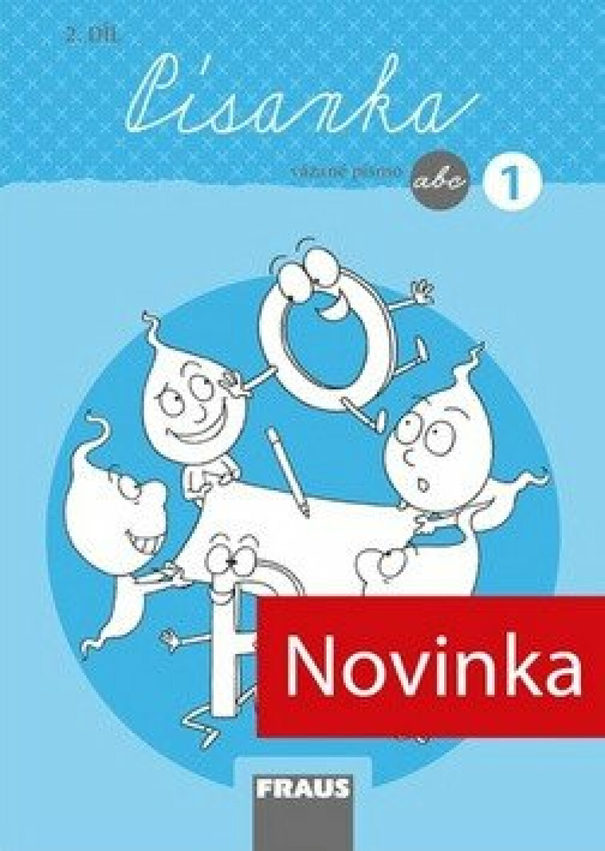 Kniha Písanka 1/2 - nová generace - vázané písmo