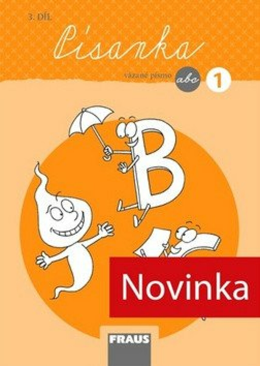 Kniha Písanka 1/3 - nová generace - vázané písmo