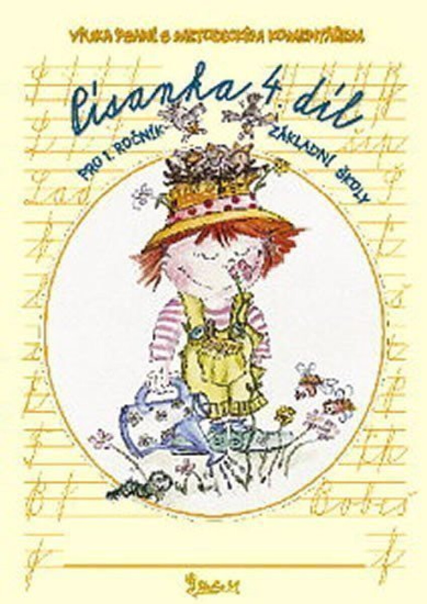 Kniha Písanka pro 1. ročník základní školy (4. díl)