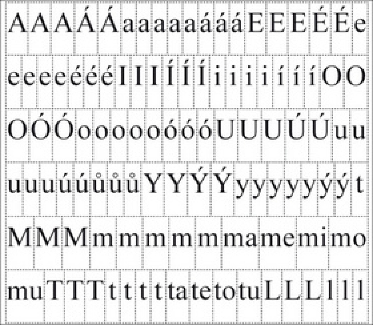 Písmena a slabiky pro 1. ročník ZŠ