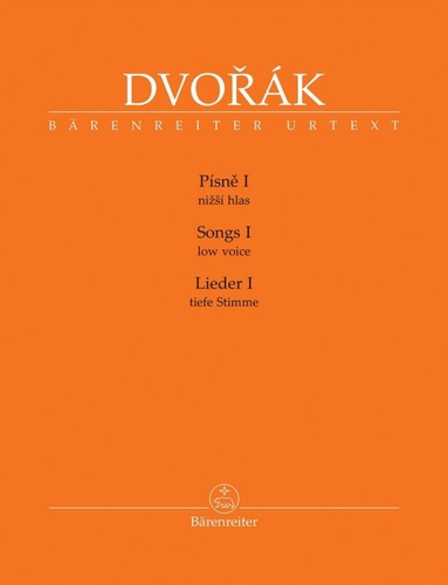Levně Písně I - Antonín Dvořák