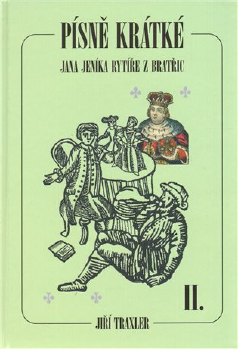 Kniha Písně krátké Jana Jeníka rytíře z Bratřic