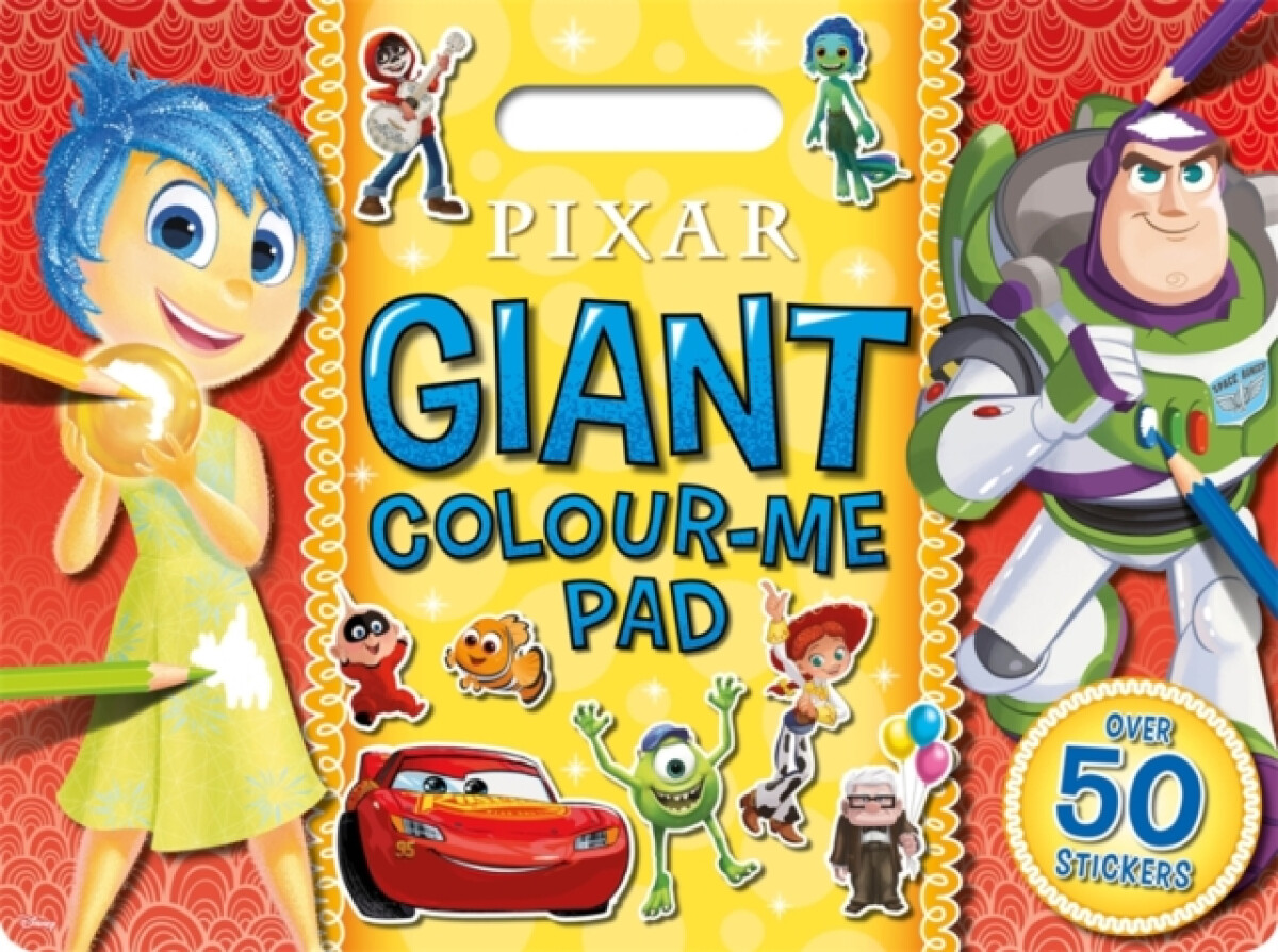 Kniha Pixar: Giant Colour Me Pad