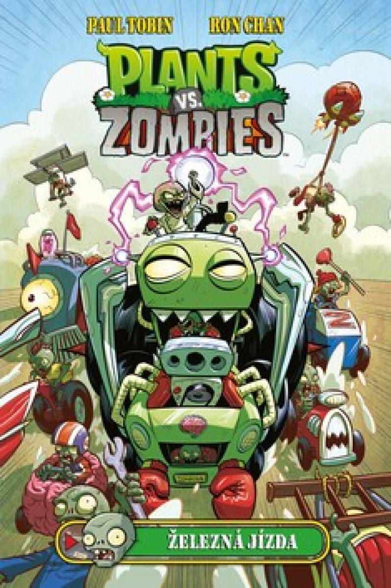 Kniha Plants vs. Zombies: Železná jízda