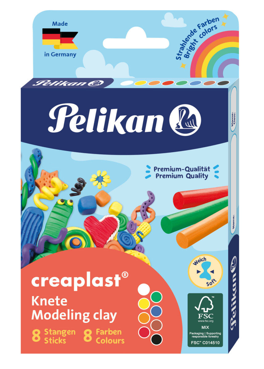 Plastelína Creaplast 8 ks (obrázek 4)