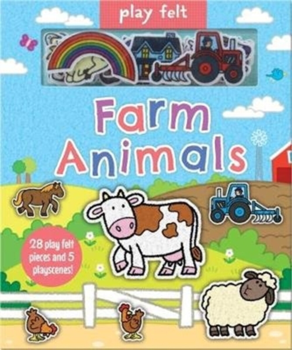 Play Felt Farm Animals - Activity Book - Erin Ranson