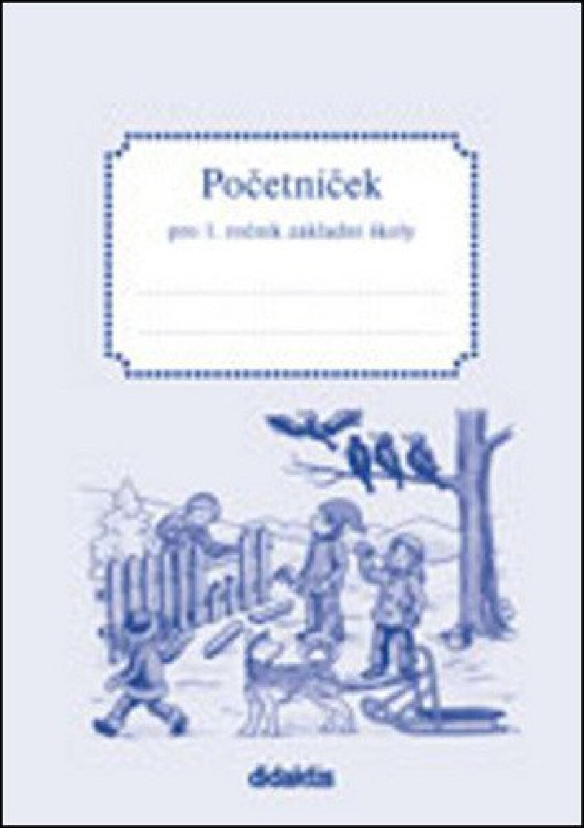 Kniha Početníček pro 1. ročník základní školy