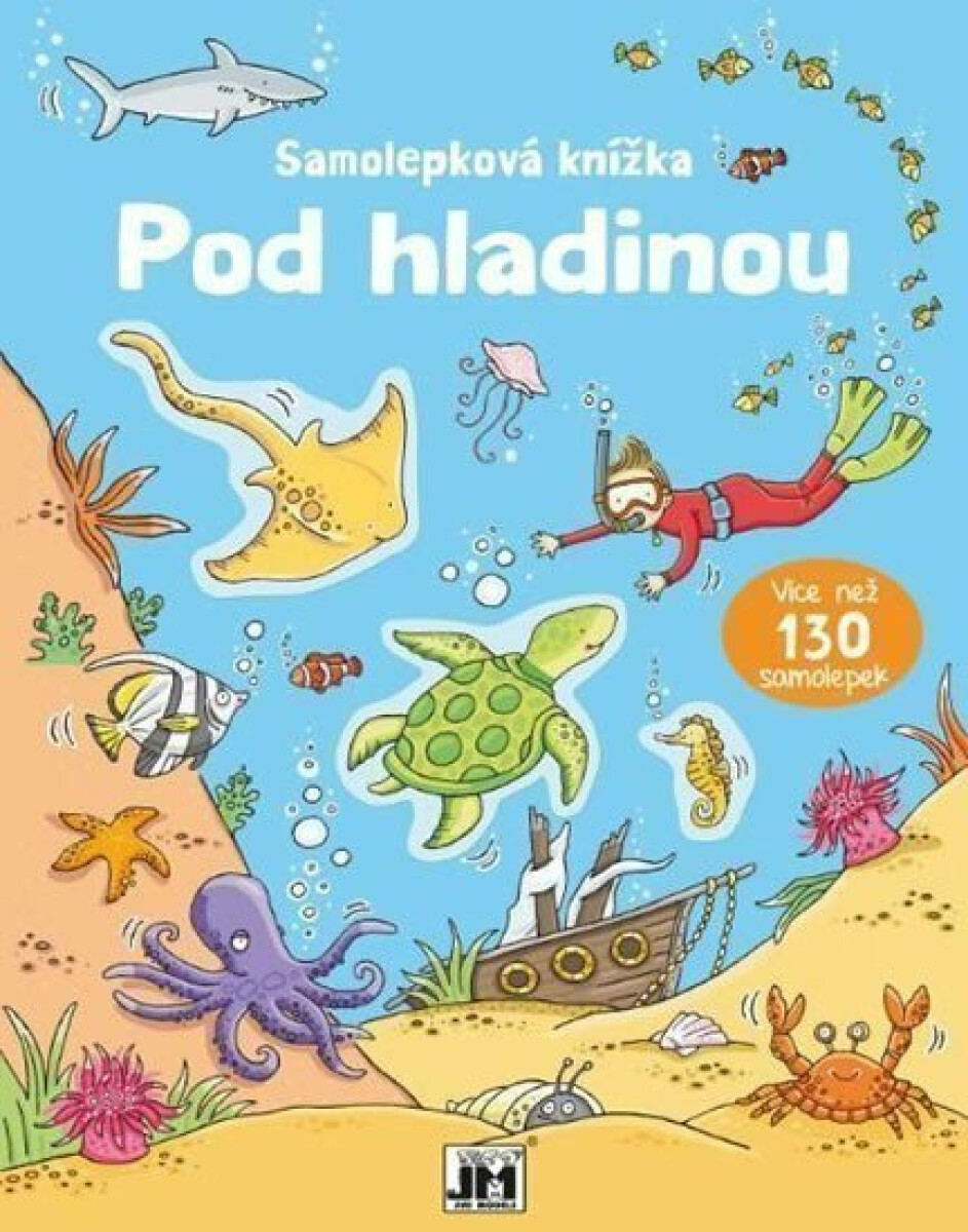 Kniha Pod hladinou - Samolepková knížka