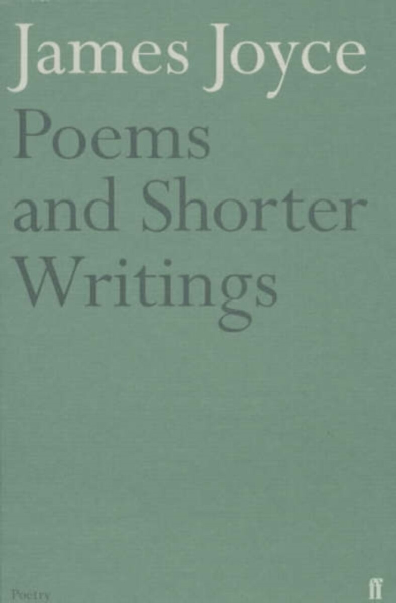 Kniha Poems and Shorter Writings