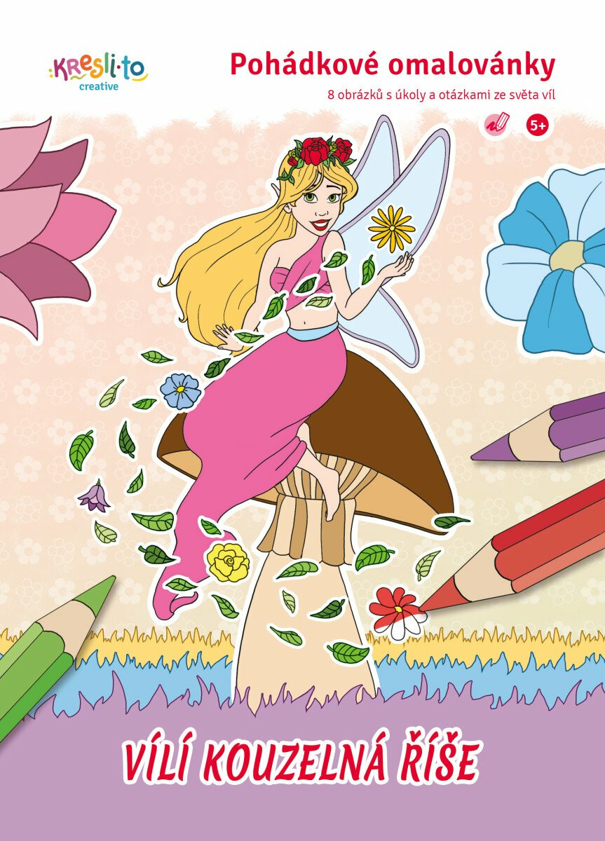 Kniha Pohádkové omalovánky