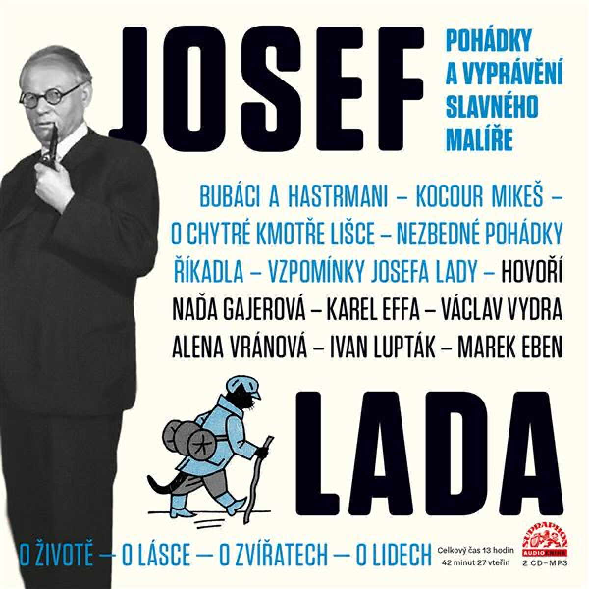Levně Pohádky a vyprávění slavného malíře - Josef Lada - audiokniha
