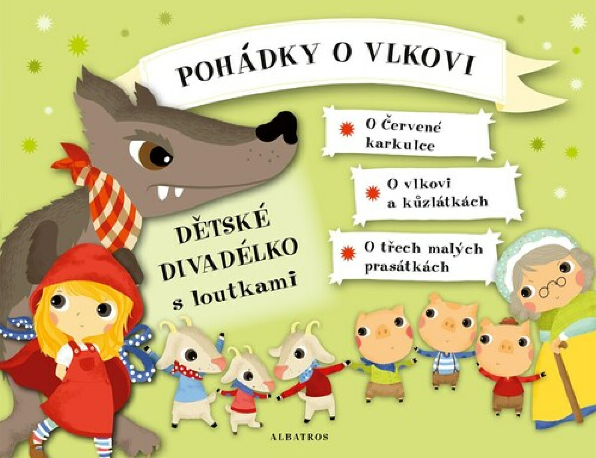 Kniha Pohádky o vlkovi