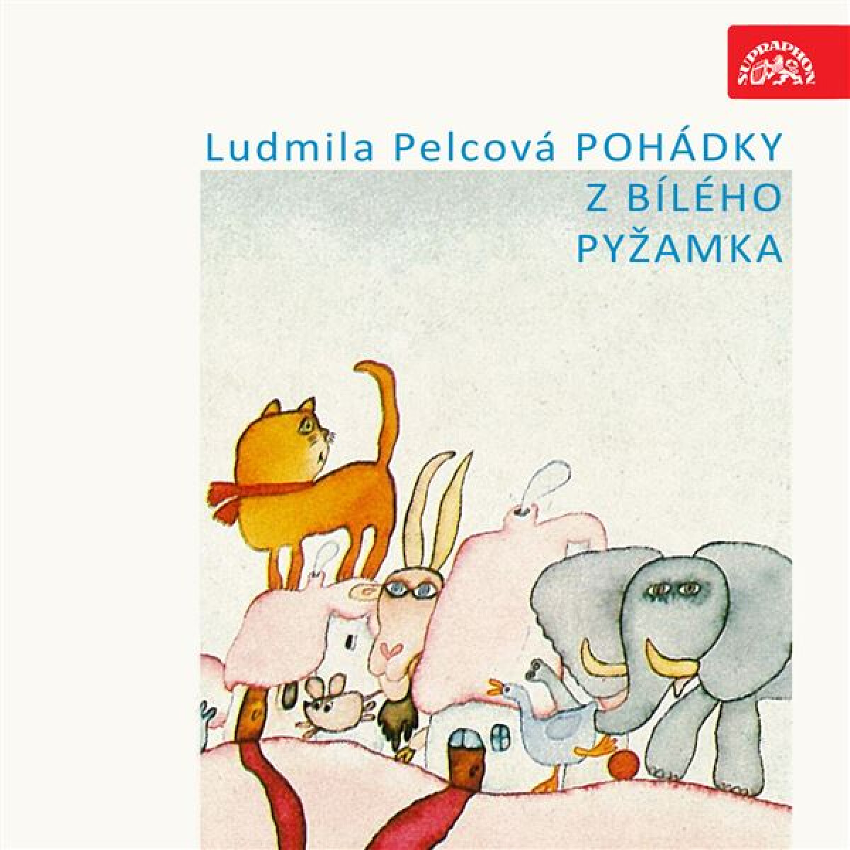 Levně Pohádky z bílého pyžamka - Ludmila Pelcová - audiokniha