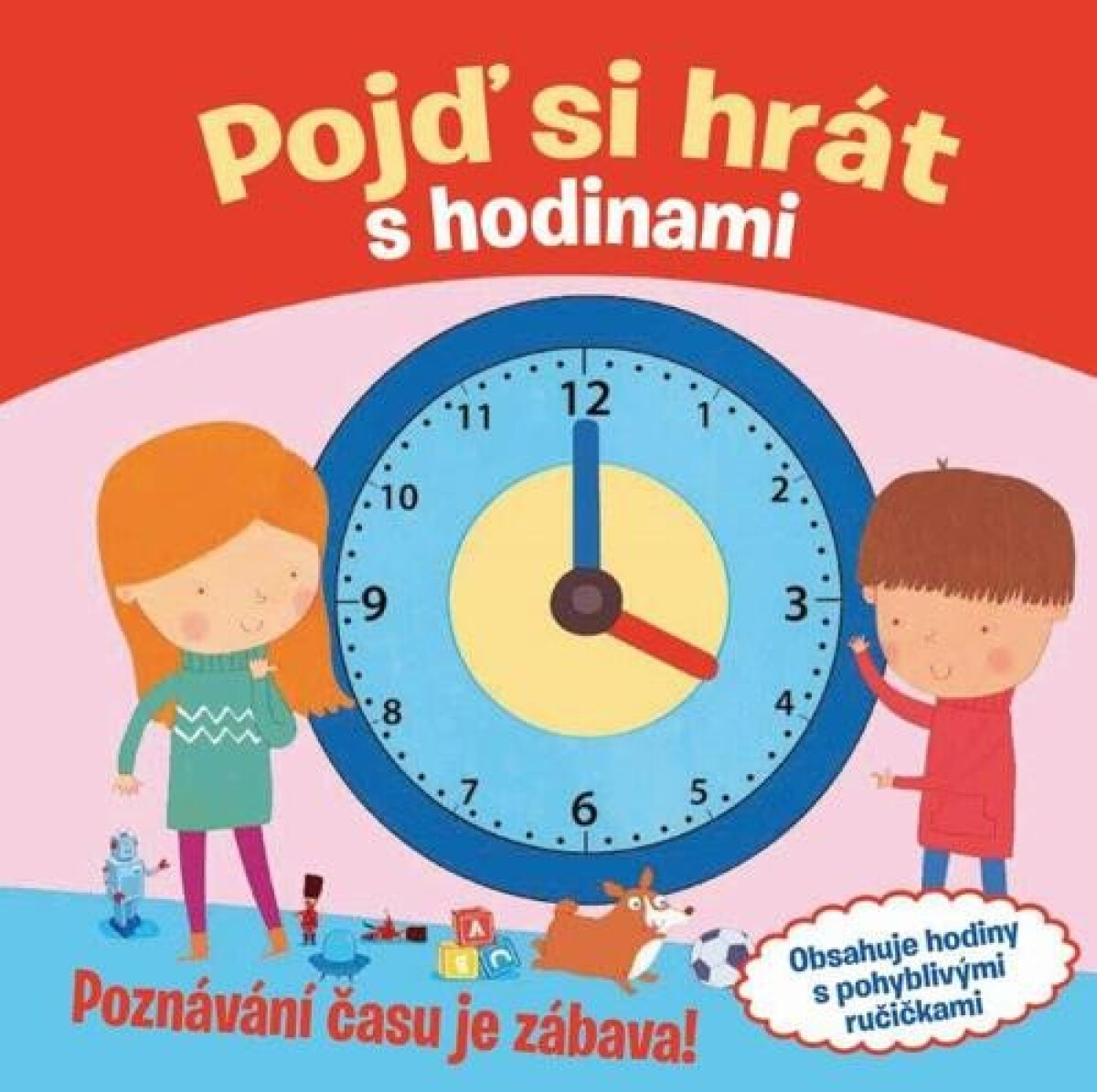 Kniha Pojď si hrát s hodinami