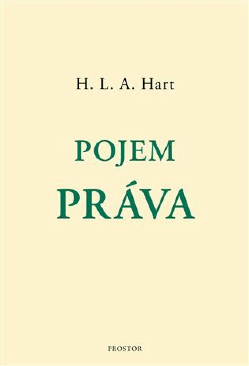 Kniha Pojem práva
