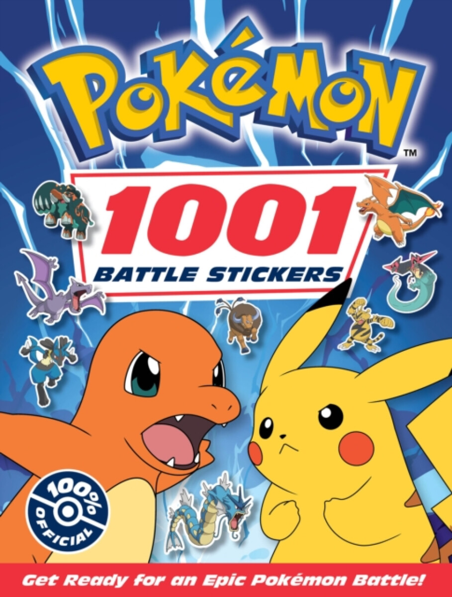Kniha Pokemon: 1001 Battle Stickers