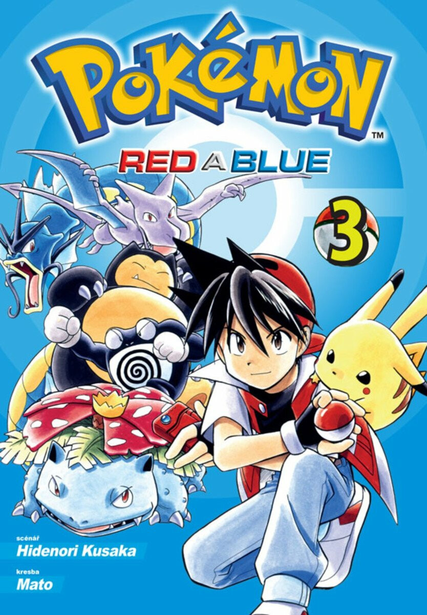 Kniha Pokémon - Red a blue 3