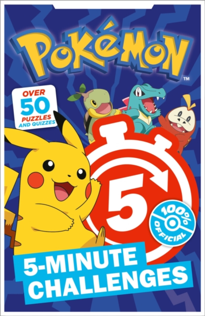 Kniha Pokemon 5-Minute Challenges