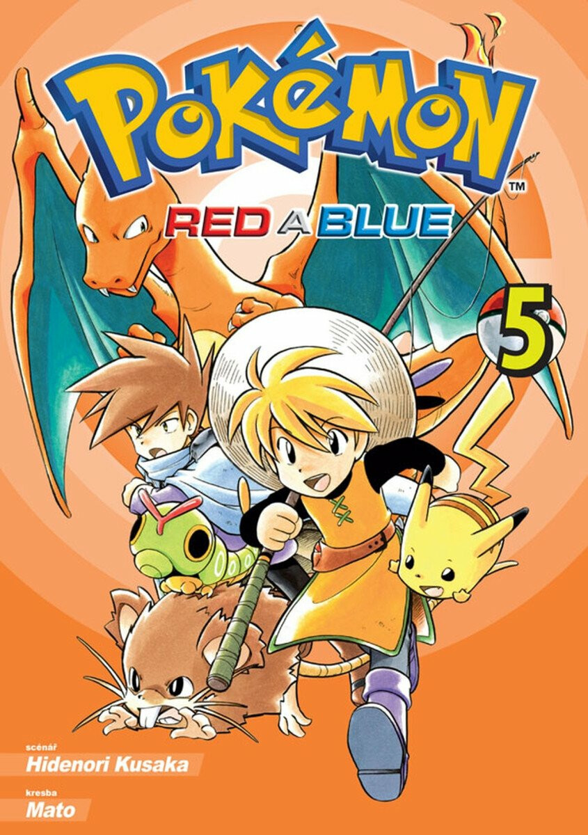 Kniha Pokémon Red a Blue 5