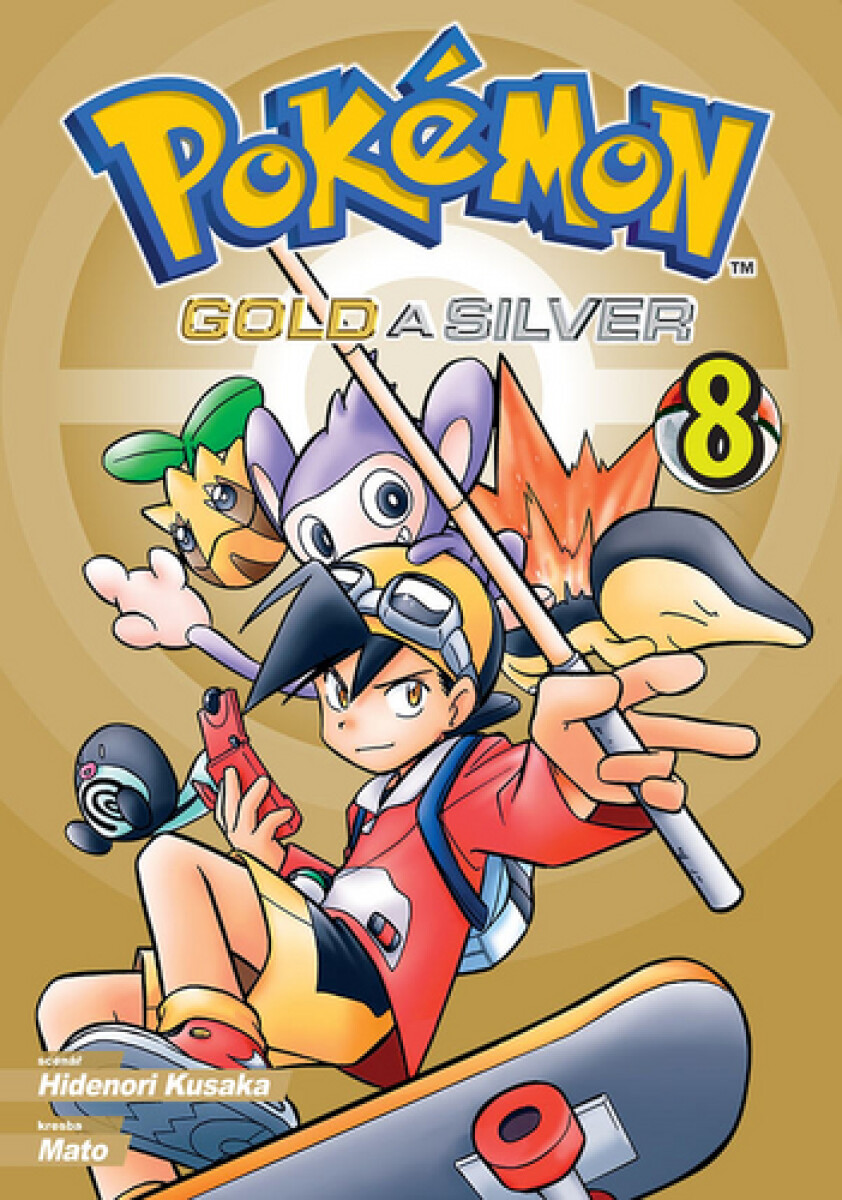 Pokémon 08 (Gold a Silver) koupíte na Knihydobrovsky.cz