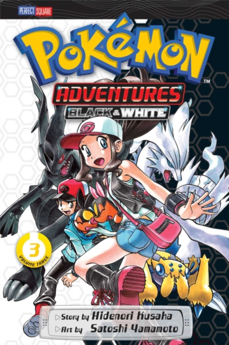 Kniha Pokemon Adventures Black & White 3