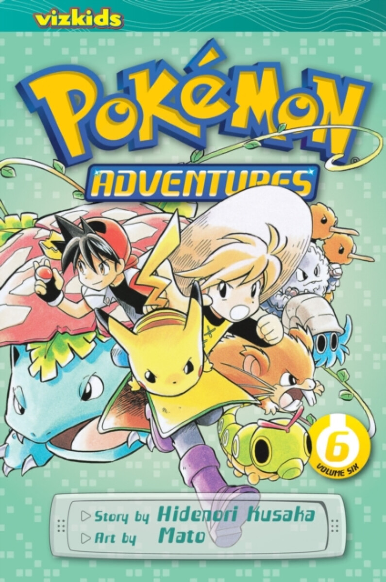 Kniha Pokémon Adventures 6