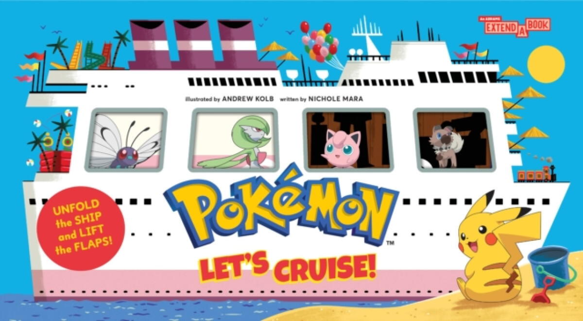 Kniha Pokemon All Aboard: Let''s Cruise! (An Abrams Extend-a-Book)