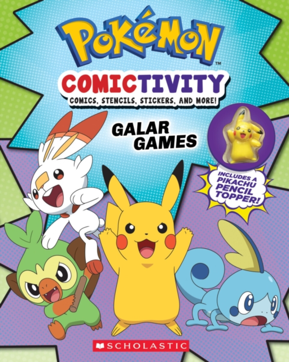 Kniha Pokemon: Comictivity Book #1