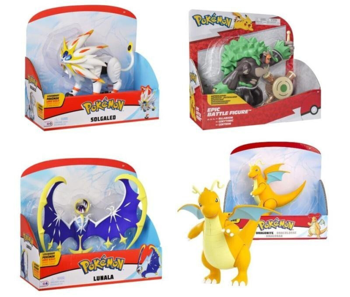 Kniha Pokémon Epic Battle figurky W4