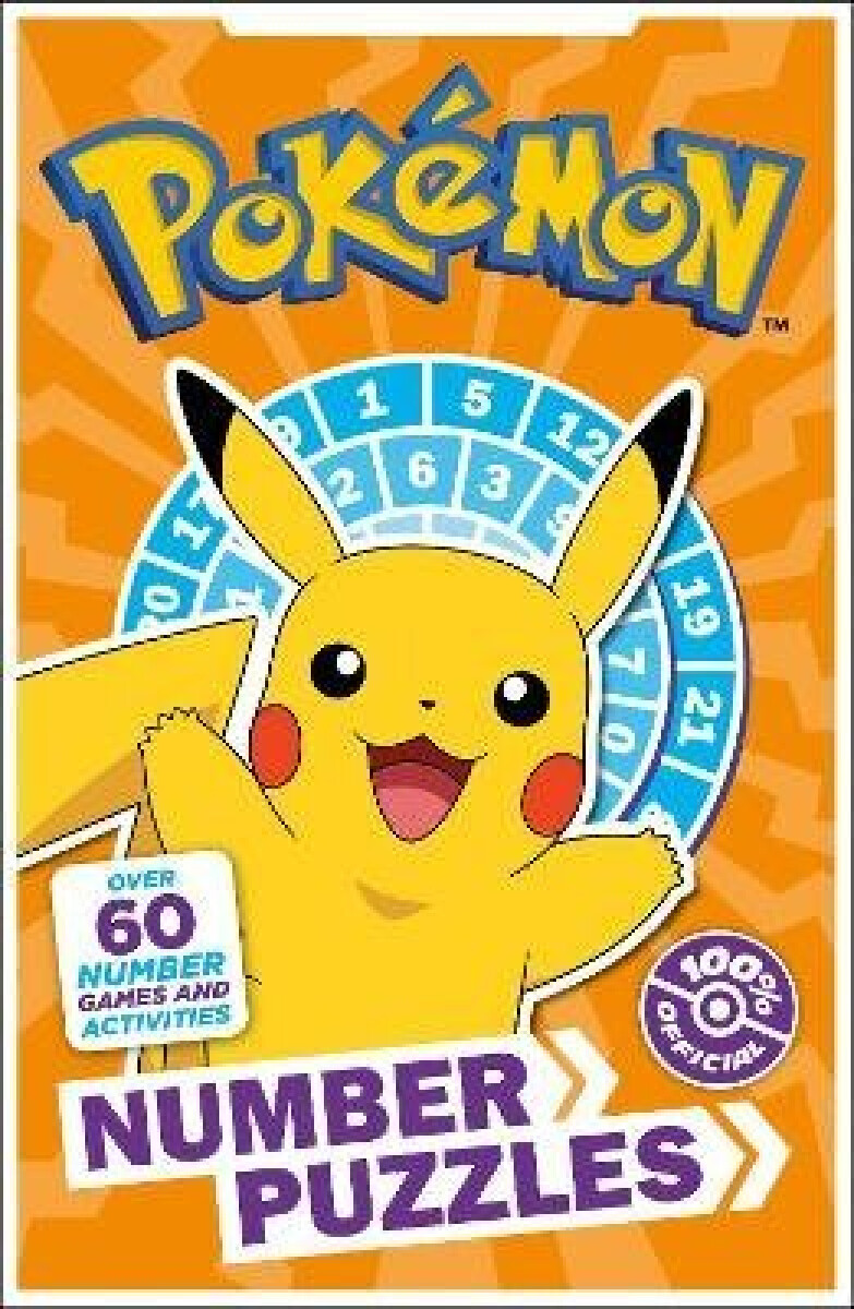 Kniha Pokemon Number Puzzles