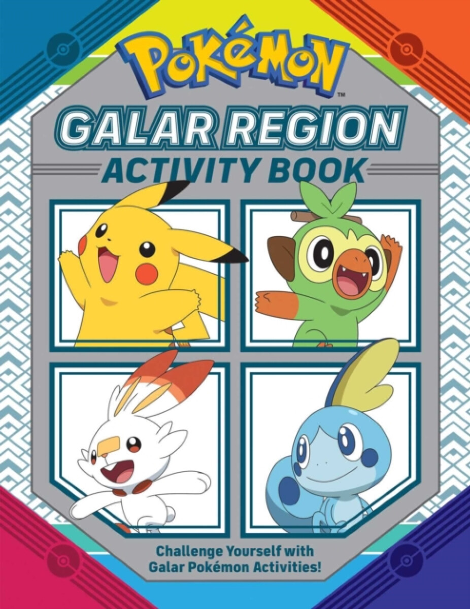Kniha Pokemon Official Galar Region Activity Book